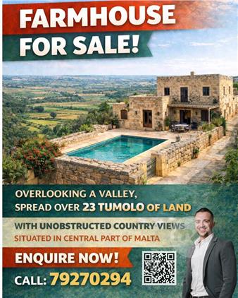 Zebbug – Site for Farmhouse