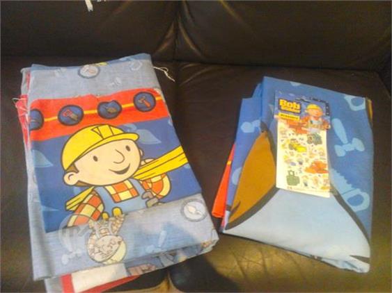 Bob The Builder Quilt Cover And Curtain Maltapark