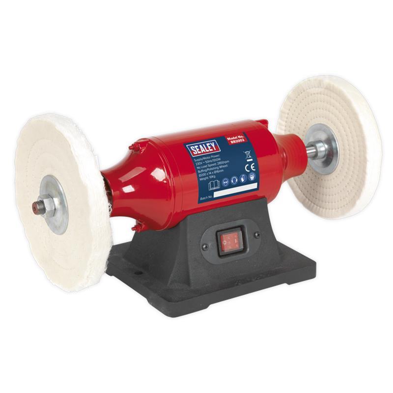Bench Mounting Buffer Polisher 200mm 550w 230v Maltapark