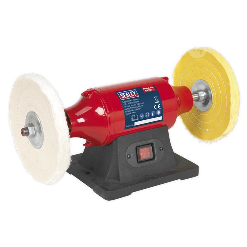 BENCH MOUNTING BUFFER/POLISHER 200MM 550W/230V Maltapark