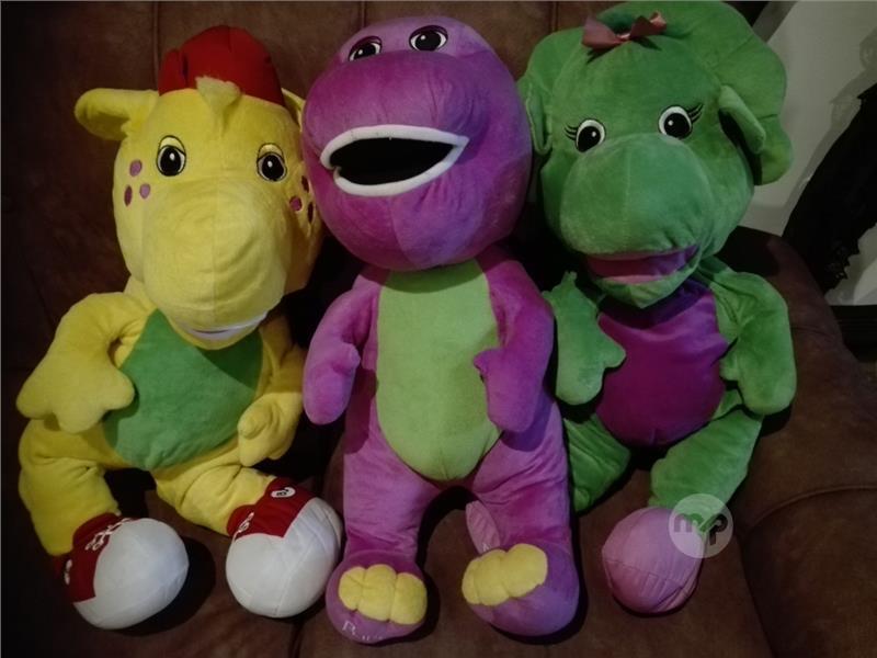 barney and friends soft toys