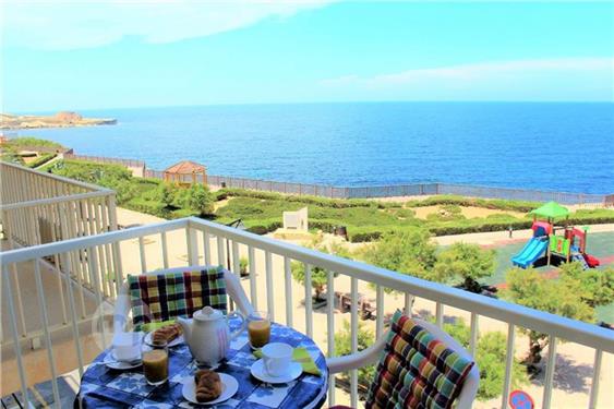 seaview marsalforn /xlendi/ gozo , 3 bed apt, 2 bed apt & studios