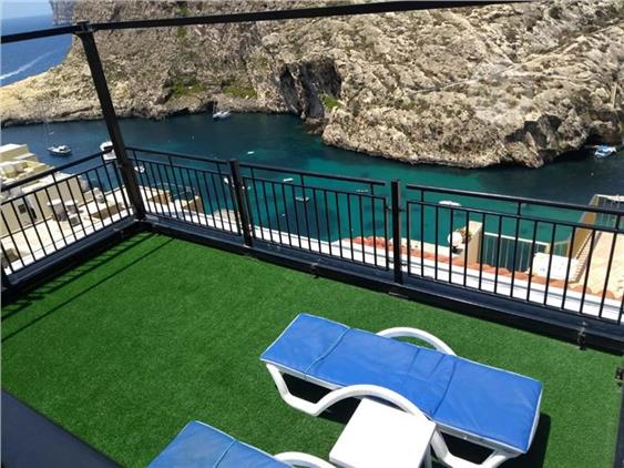 seaview marsalforn /xlendi/ gozo , 3 bed apt, 2 bed apt & studios