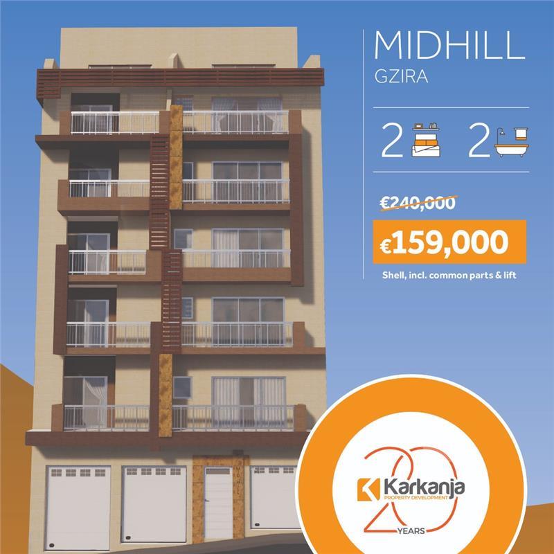 2 bedroom apartment GZIRA Maltapark