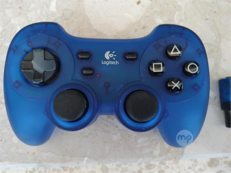 Playstation 2 PS2 Logitech Precision Wireless Blue Controller | Maltapark