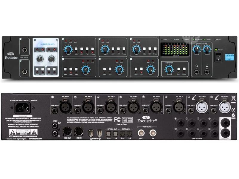 Focusrite Liquid Saffire 56 FireWire Audio Interface | Maltapark