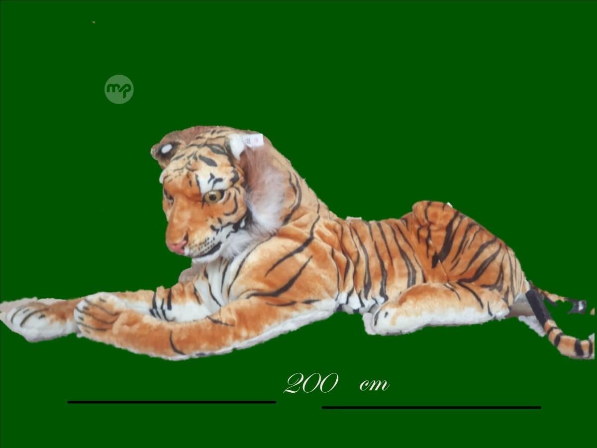 LARGE SOFT TOY TIGER MADE OF HIGH QUALITY PLASH SIZE 200 CM. Maltapark
