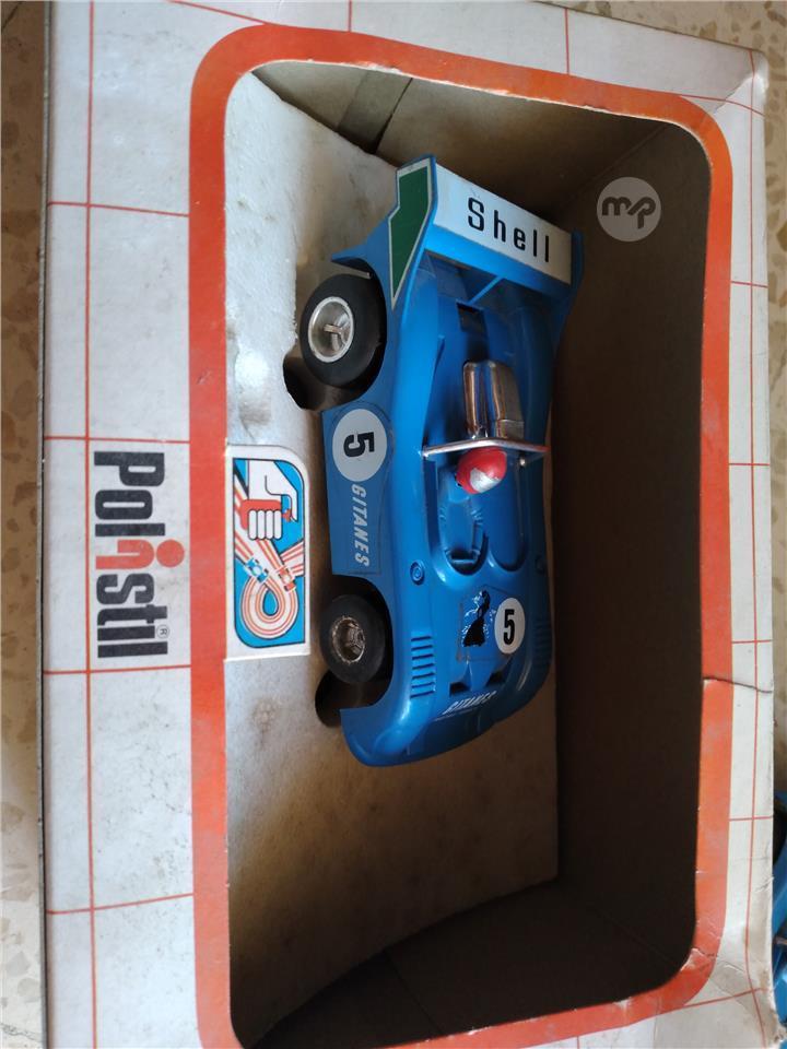 Polistil track Polycarbonate a105 Matra Simca 680 canam Evolution Slot