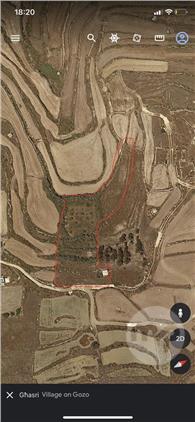 3400 meters of agricultural land with store, Ghasri