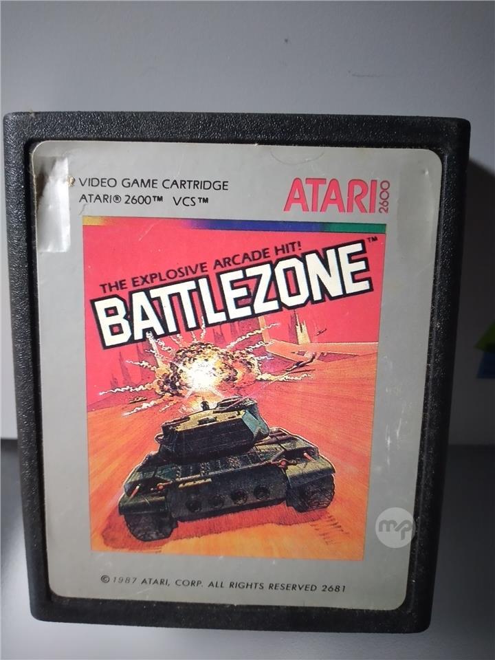 Battlezone atari 2600 en loose sans boite ni notice - Consoles