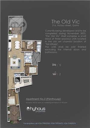 Qormi apartments / Penthouse and commercial shop, Qormi