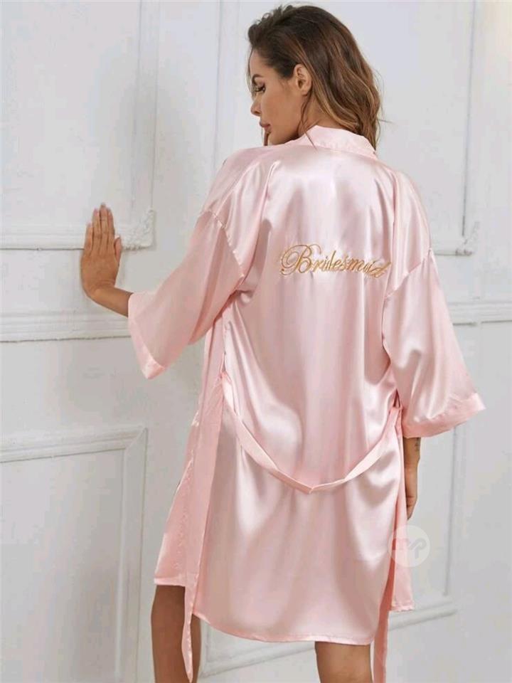 Satin Bridesmaid Robes Maltapark