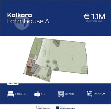 kalkara Farmhouses for sale direct from developers!, Kalkara