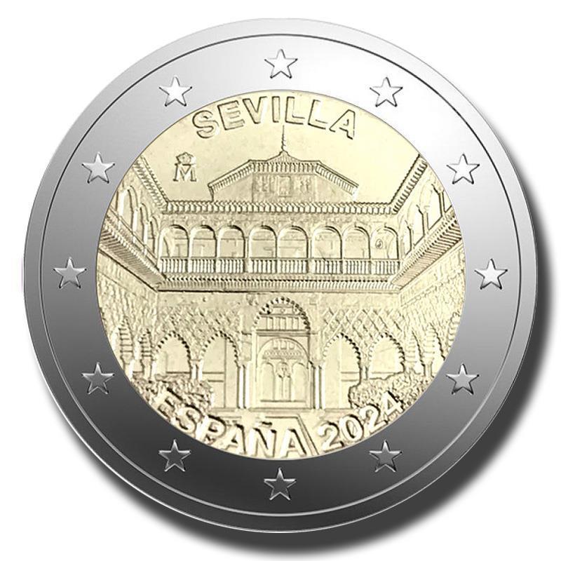 2025 Spain Sevilla Cathedral 2 Euro Coin Maltapark