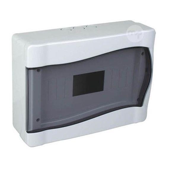 12-module wall-mounted switchboard with transparent door | Maltapark