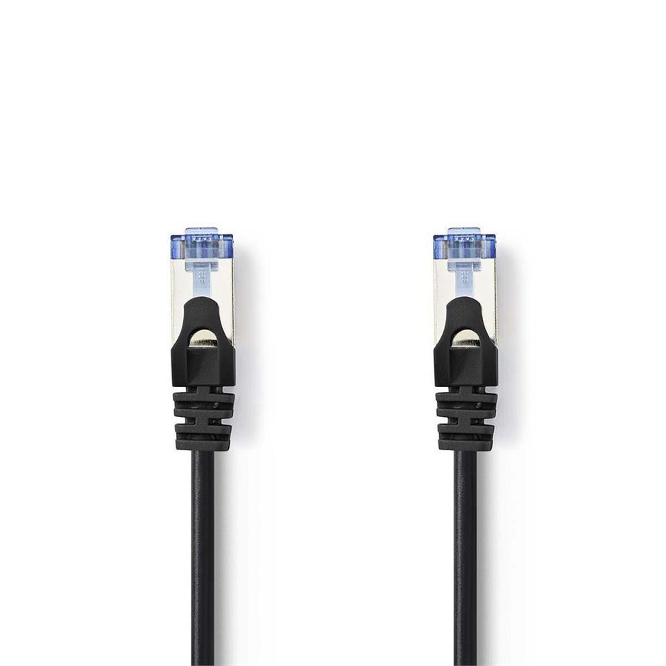 Sf Utp Rj45 Network cable Cat 6a SF / UTP RJ45 (8P8C) male 10m black Nedis | Maltapark