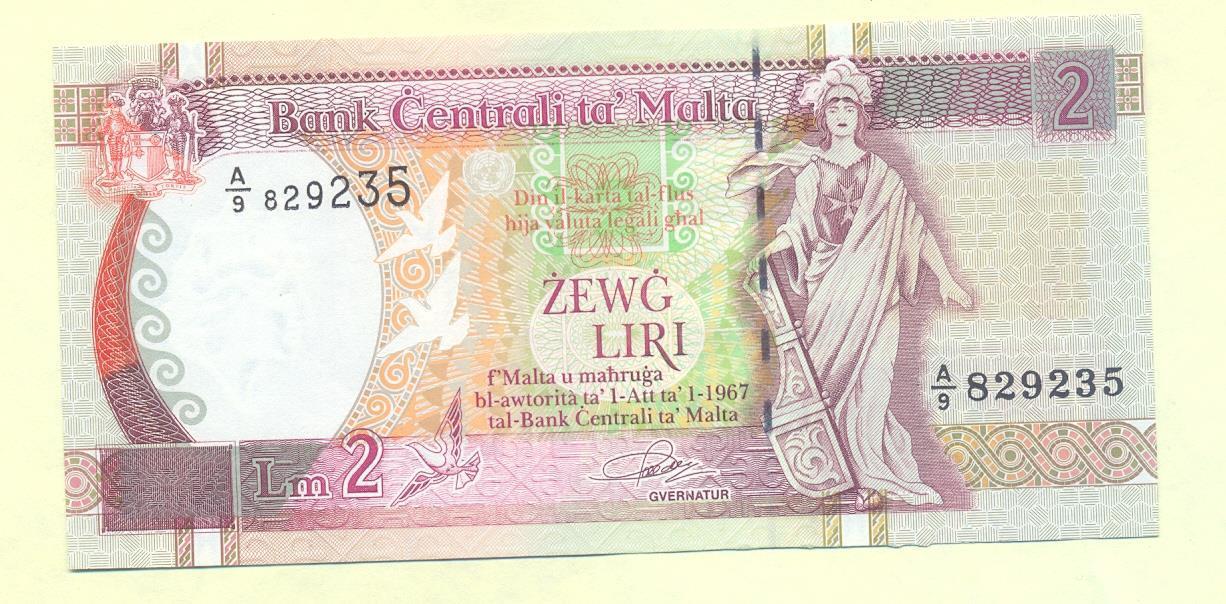 MALTA 1994 SET OF ZEWG LIRI SIGNED GALDES IN EXTRA FINE CONDITION ...