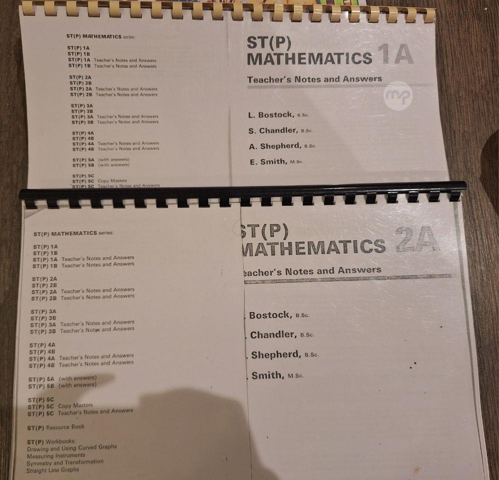 Stp Math Book 1 Stp 1A & 2A Answer Book Mathematics Binded Printed | Maltapark